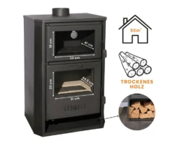 Kaminofen, Holzofen Wasserführend Balkan Energy Suzana, Heizfläche 80m² -Vidailo Verkaufe ab8243e0e60658dd0716184b4ecf8ea3