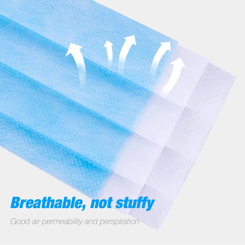 50 Stück Mundschutzmasken OP Masken 3-lagig Mundschutz Gesichtsmaske Einwegmaske Mund Und Nasenschutz,Gesundheits- Und Schönheitspflege, Unisex Anti Pollution Fabric-Spot Goo 6 50 Stück Mundschutzmasken OP Masken 3-lagig Mundschutz Gesichtsmaske Einwegmaske Mund Und Nasenschutz,Gesundheits- Und Schönheitspflege, Unisex Anti Pollution Fabric-Spot Goo – Bild 4