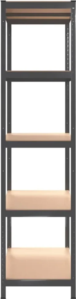 VidaXL Regale Mit 5 Böden 4 Stk. Anthrazit Stahl & Holzwerkstoff 16 VidaXL Regale Mit 5 Böden 4 Stk. Anthrazit Stahl & Holzwerkstoff -Vidailo Verkaufe ace99d8d1fd9223db0fc95c012453a5b