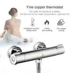 Badewannenarmatur Thermostat Duschen Armatur Wannenarmatur Duscharmatur Duschthermostat Brausethermostat Bad Mischbatterie Dusche Chrom -Vidailo Verkaufe ad368bb7dc2620b206b27801c8965d6d