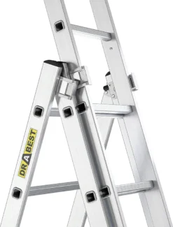 Aluminium-Multifunktionsleiter 3-teilig Gestanzt 6 Sprossen (150kg) BASIC -Vidailo Verkaufe afdb8045e316356d32b643b755d4a9af