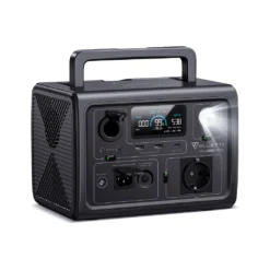 BLUETTI Tragbare Stromerzeuger EB3A, Solarspeicher Mit 268Wh LiFePO4 Batterie Backup Mit 600W (1200W Peak) AC Ausgängen, Aufladen Von 0-80% In 30 Min, Solargenerator Für Outdoor Camping