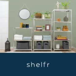 2 Ebenen Edelstahl Regal - 61x36x50 Schwerlastregal Bis 60kg - Metallregal Küche -Vidailo Verkaufe b35b588ddee56a2c300fd42b974938d4