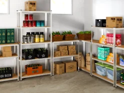 Monzana Schwerlastregal Kellerregal Steckregal Werkstattregal Lagerregal Regal, Model:2x 5 Böden - 180x90x40cm 23 Monzana Schwerlastregal Kellerregal Steckregal Werkstattregal Lagerregal Regal, Model:2x 5 Böden - 180x90x40cm -Vidailo Verkaufe b4ea1d9d177f61f9b7736195c1c46553