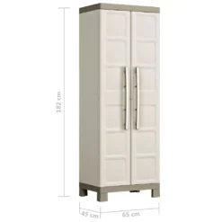 Keter Universalschrank Excellence Beige Und Taupe 182 Cm -Vidailo Verkaufe b51534d15d363ec441742ed310fc43f6