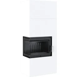 Kamineinsatz Simple Box 8 KW Ø 200 Bianco -Vidailo Verkaufe b542742ab42d63e7e7cc6070c8e687fd