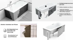 BADLAND Badewanne Rechteck Intrica SLIM 170x75 Rand 15mm Mit Ablaufgarnitur, Füßen Und Styroporverkleidung Mit Ablage 4cm GRATIS 12 BADLAND Badewanne Rechteck Intrica SLIM 170x75 Rand 15mm Mit Ablaufgarnitur, Füßen Und Styroporverkleidung Mit Ablage 4cm GRATIS -Vidailo Verkaufe b686340ff7fd5a876db2f4c5d1008a3d