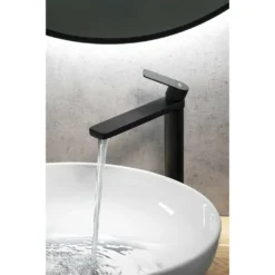 DAPHNE Waschtischarmatur, Hoch, Ohne Ablaufgarnitur, Schwarz Matt 7 DAPHNE Waschtischarmatur, Hoch, Ohne Ablaufgarnitur, Schwarz Matt -Vidailo Verkaufe b7660f9604da56e81b43aa6dc0d17013