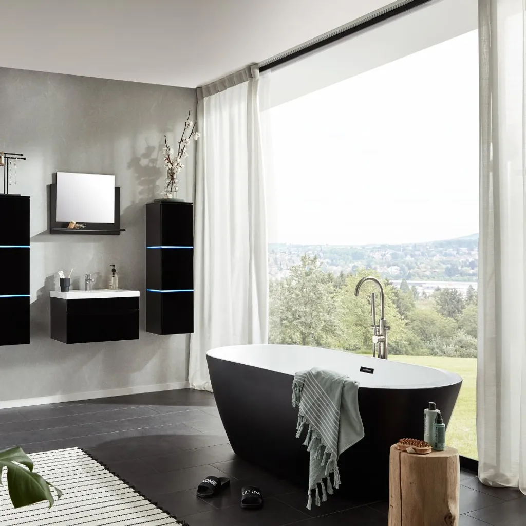 Freistehende Badewanne Codo Black Edition 170 X 80 X 58 Cm 4 Freistehende Badewanne Codo Black Edition 170 X 80 X 58 Cm – Bild 2