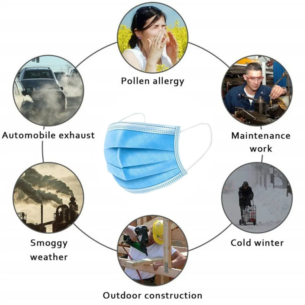 200 Stk Einwegmasken Für Kinder Blau Kinder Gesichtsmaske Einweg-3-lagige Mundmaske 8 200 Stk Einwegmasken Für Kinder Blau Kinder Gesichtsmaske Einweg-3-lagige Mundmaske – Bild 6