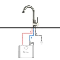 Niederdruck Wasserhahn Bad/Küche Niederdruck Badarmatur 360° Drehbar Badarmatur Küchenwasserhahn Aus Edelstahl Spültischarmatur Für Kaltwasser Und Spüle Boiler -Vidailo Verkaufe b7de288de67080adb3e3f8b91905567f
