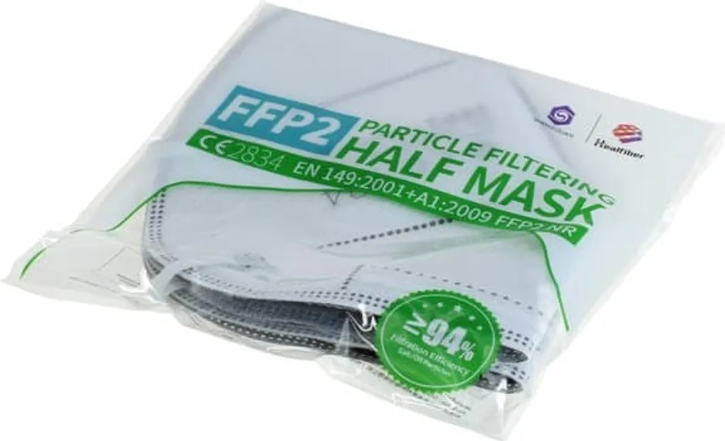 40 Stück - FFP2 Maske, Atemschutzmaske, CE2834, EN149:2001+A1:2009 FFP2 NR 18 40 Stück - FFP2 Maske, Atemschutzmaske, CE2834, EN149:2001+A1:2009 FFP2 NR – Bild 16