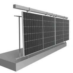 NuaSol -NuaFix Balkongelände Halterung Eckig Für 2 Solarmodule Aus Edelstahl -Vidailo Verkaufe b872e95466f8d88bd4f57199e4133a45