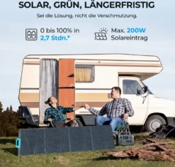 BLUETTI Stromerzeuger EB55 Mit PV120 Solarpanel, 537Wh LiFePO4 Batterie Mit 1 X 100W PD Type-C, Solar Generator Hat 400W PV-Eingangsleistung Für Caravans,Camping,Wohnmobile -Vidailo Verkaufe b8eee58c1200fab53a09bb65442e80b6