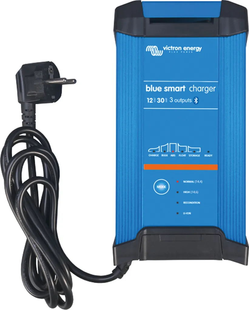 Victron Energy Victron Blue Smart IP22 24/16(3) Charger 24V 16A 3 Batterien 4 Victron Energy Victron Blue Smart IP22 24/16(3) Charger 24V 16A 3 Batterien – Bild 2