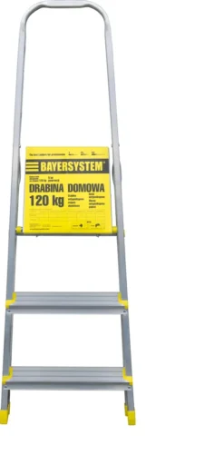 FORTENA Haushaltsleiter Mit 3 Stufen – Profi-Leiter Aus Aluminium, 2,5m Arbeitshöhe, Bis Zu 120 Kg Belastung, Stehleiter Für Haus Und Wohnung -Vidailo Verkaufe ba8b70410cd81271769d6c5ac7e400c9