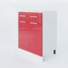 Unterschrank Rot 60 Cm "LUX" (3007) -Vidailo Verkaufe bbd511dbdf8fd7e2af57ba964f02058f
