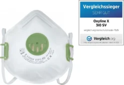 10x Profi Atemschutz FFP3 Schutz Maske Mit Ventil - Wiederverwendbar - 99% Filterung - Hergestellt In Der EU -Vidailo Verkaufe bc2537f62ad01c16988d88e3fd2e530b