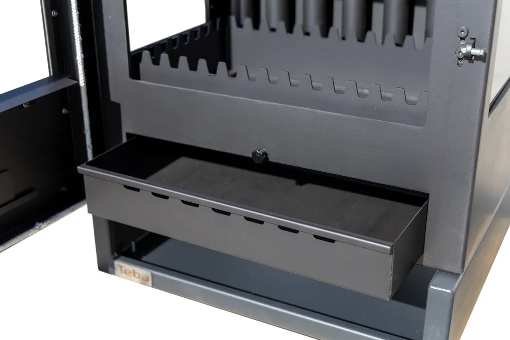 Kaminofen Mit Backfach Panoramakamin Dreiseitig Glas 3 Scheiben Teba TKS 15 Verglast 3 Seiten Holzofen 12,8 KW Kamin Ofen Holz Holzherd Küchenofen 8 Kaminofen Mit Backfach Panoramakamin Dreiseitig Glas 3 Scheiben Teba TKS 15 Verglast 3 Seiten Holzofen 12,8 KW Kamin Ofen Holz Holzherd Küchenofen – Bild 6