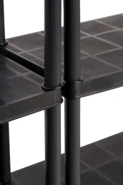 2 X Kreher Kunststoffregal "Primo" Mit 4 Böden In Schwarz -Vidailo Verkaufe be12721aef55b61f89843dbd771bc600