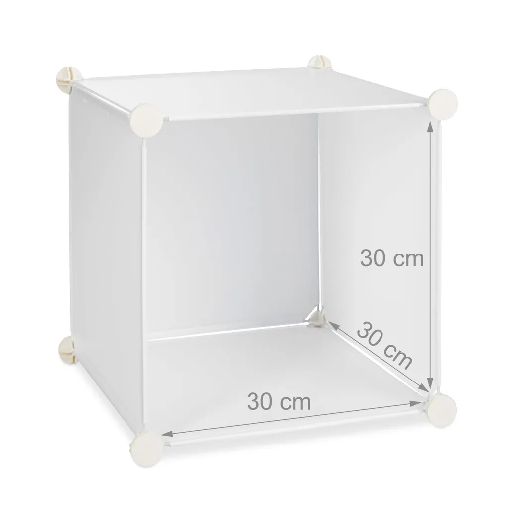 Relaxdays Regalsystem 9 Fächer 7 Relaxdays Regalsystem 9 Fächer – Bild 5