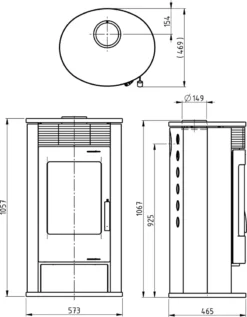 Thermia Kaminofen Olympus V6 Stahl Mit Warmluft-Lamellen -Vidailo Verkaufe bf5406e2cad21cf8ac3d93f8af90c640