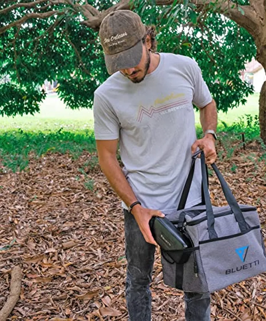 BLUETTI Tragetasche Für EB3A EB70 EB55 AC50S Portable Powerstation Solar Generator, Grau (EB3A EB70 EB55 AC50S Nicht Im Lieferumfang Enthalten) 6 BLUETTI Tragetasche Für EB3A EB70 EB55 AC50S Portable Powerstation Solar Generator, Grau (EB3A EB70 EB55 AC50S Nicht Im Lieferumfang Enthalten) – Bild 4