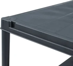 VidaXL Lagerregal Schwarz 125 Kg 60 X 30 X 180 Cm Kunststoff -Vidailo Verkaufe c17fbed50a99bd2b3e589713dd234423