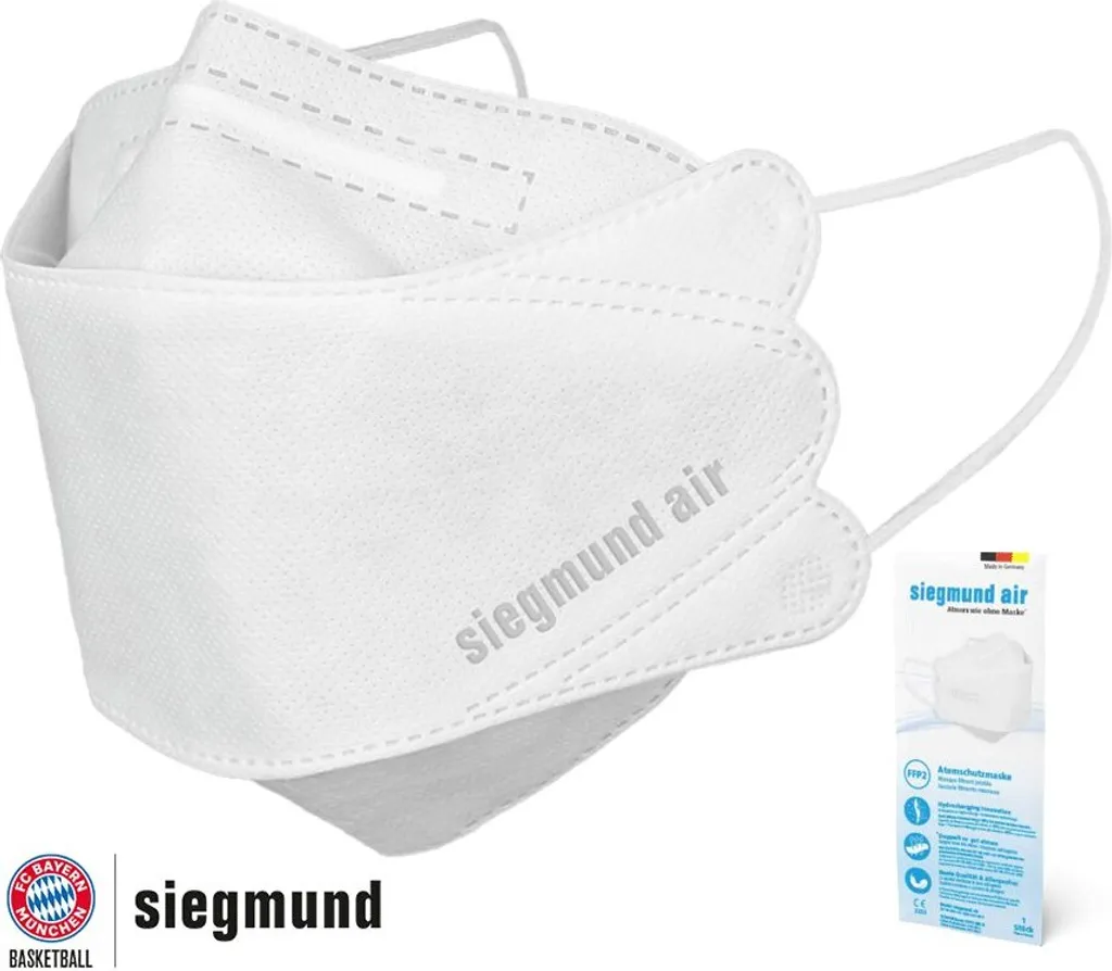 Siegmund AIR FFP2 Maske - 20 Stück 3 Siegmund AIR FFP2 Maske - 20 Stück