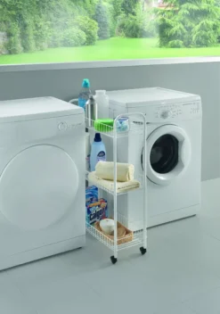 3 Etagen Allzweckwagen Etagenwagen Rollwagen Küchenwagen Rollregal Nischenregal -Vidailo Verkaufe c34c00e94ff3db67233245b3003020f9