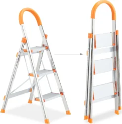 Relaxdays Klappbare Trittleiter Mit 3 Stufen 15 Relaxdays Klappbare Trittleiter Mit 3 Stufen -Vidailo Verkaufe c3a6d97f611679e75318bdf582dd1935