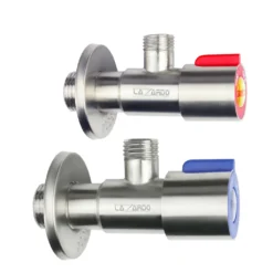 Lazardo Edelstahl Eckventil Regulierventil Zoll 3/8"