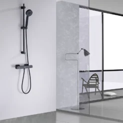 Cecipa Badewannenarmatur Duscharmatur Thermostat Mischbatterie Dusche Duschthermostat Armatur Bad Brausethermostat Schwarz -Vidailo Verkaufe c423edb378c20771839e9f692328e753