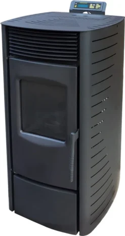 Nemaxx P9 Pelletofen Pelletkamin Pelletkaminofen 9 KW Kaminofen Heizofen Pellet Ofen Kamin Pelletheizung Heizung Heizgerät Kaminheizung Pellets - Schwarz - WiFi-Ready -Vidailo Verkaufe c532454b2eeab0575a705bf36afebb5c