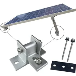 4x Solarmodul Halterung Kit Solar-Panel Montage Klemme Halterung End Klemme Metall Solarpanel Solarmodul Halterung -Vidailo Verkaufe c6d595b008d2e3ba3f97c3572f8fe315