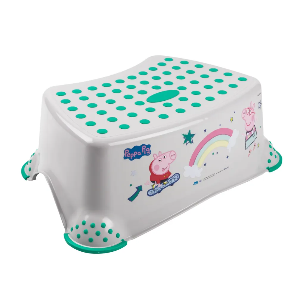 Keeeper Kids Tritthocker Tomek "Peppa Pig" Hellgrau 11 Keeeper Kids Tritthocker Tomek "Peppa Pig" Hellgrau – Bild 9