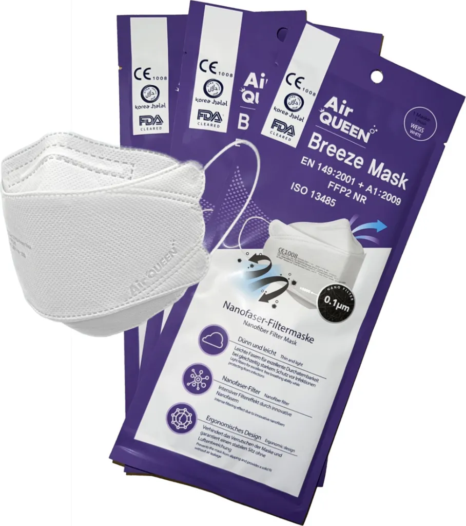 10er Siegmund Air FFP2 Mundschutz Maske CE1008 Nanofaser-Filter 9 10er Siegmund Air FFP2 Mundschutz Maske CE1008 Nanofaser-Filter – Bild 7