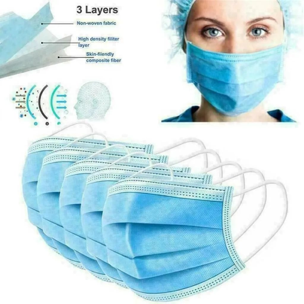 300 Pcs Atemschutzmasken, Mundschutz 3-lagig Vlies,Einwegmasken,Infektionsschutz,Schutzmaske,Mundschutzmasken,Staubdichte Schönheitsmaske,Staubdicht,Anti-Speichel 4 300 Pcs Atemschutzmasken, Mundschutz 3-lagig Vlies,Einwegmasken,Infektionsschutz,Schutzmaske,Mundschutzmasken,Staubdichte Schönheitsmaske,Staubdicht,Anti-Speichel – Bild 2