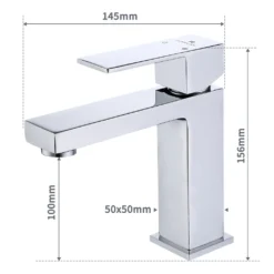 Wasserhahn Bad Armatur Waschbecken Mischbatterie Badarmatur Waschtischarmatur Einhandmischer Messing Chrom Für Badezimmer -Vidailo Verkaufe c9301d78ac4fccd4c2b7b634176e3f50