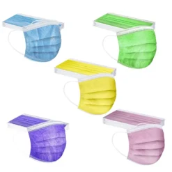 100 Stück 3-lagige Cartoon Bunte Einwegmasken : 50x Kinder Gesichtsmaske & 50x Mundmaske Für Erwachsene -Vidailo Verkaufe c9319c9fdf0ce4daae781aa59878c0dc