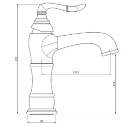PaulGurkes Wasserhahn Nostalgie Einhandmischer Retro Mischbatterie Chrom 6 PaulGurkes Wasserhahn Nostalgie Einhandmischer Retro Mischbatterie Chrom -Vidailo Verkaufe c931cfbe3c1cab2dc7196c5bdfc6bb26