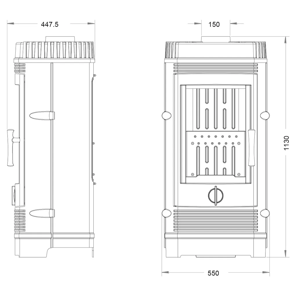Invicta Kaminofen GOMONT 5 Invicta Kaminofen GOMONT – Bild 3