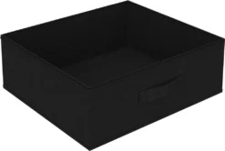 VidaXL Aufbewahrungsregal Mit 4 Stoffkörben Stahl Schwarz -Vidailo Verkaufe c9f4ea4920b1a1a7940317bcb4513525