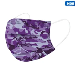 90 Stück 3-lagig Tarnung Gesichtsmaske Mundschutz Einwegmaske Mund-Nasen Masken Unisex -Vidailo Verkaufe cb16e9612cc418deb63dbaad28ff1da1