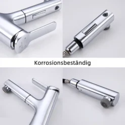 Homelody Badarmatur Mit 2 Strahlarten Wasserhahn Bad Mit Ausziehbarer Brause Waschtischarmatur, Mischbatterie Mit Mundspülungsauslauf Für Bad, Chrom 19 Homelody Badarmatur Mit 2 Strahlarten Wasserhahn Bad Mit Ausziehbarer Brause Waschtischarmatur, Mischbatterie Mit Mundspülungsauslauf Für Bad, Chrom -Vidailo Verkaufe cd0858669fb0172eb5996b68f0c56e92