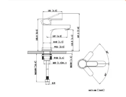 Cecipa Waschtischarmatur Wasserhahn Bad Gäste WC Mischbatterie Waschbecken Badezimmer Schwarz -Vidailo Verkaufe cde04e1d14036ac445152fd7c016f186