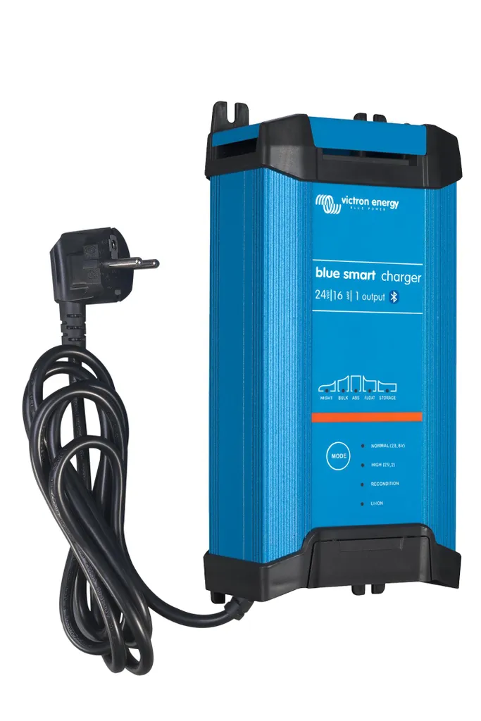 Victron Energy Victron Blue Smart IP22 24/16(3) Charger 24V 16A 3 Batterien 3 Victron Energy Victron Blue Smart IP22 24/16(3) Charger 24V 16A 3 Batterien