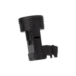 E14 Lampenfassung (PBT), Gewindefassung Mit Halterung, Sockel Mit Einbuchtung Für M4 Schraube Schwarz