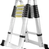 EINFEBEN Teleskopleiter Mehrzweckleitern Stehleiter Mehrzweckleiter Klappleiter 2.5+2.5m 5M Multifunktionsleiter Klappbar -Vidailo Verkaufe ce821a34a225dd054d9ef1f49b6e911d