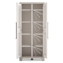 Keter Universalschrank Gulliver Beige Braun 182 Cm -Vidailo Verkaufe cec70ce361df0e80f10b0dff7b12124d